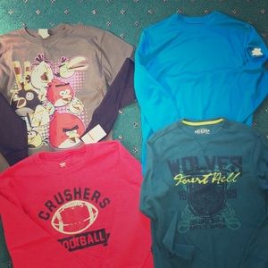 Boys Medium long sleeved Shirt lot